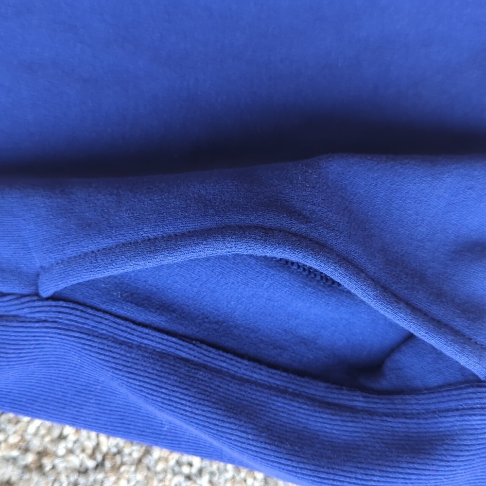 Athleta Forever Fleece 1/4 Zip Sweatshirt - Marine S - Picture 2 of 7
